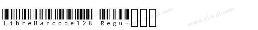 LibreBarcode128 Regu字体转换 LibreBarcode128 Regu字体转换